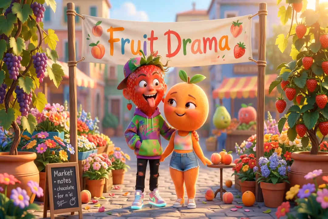 Create viral AI fruit stories with Picsart Persona preview