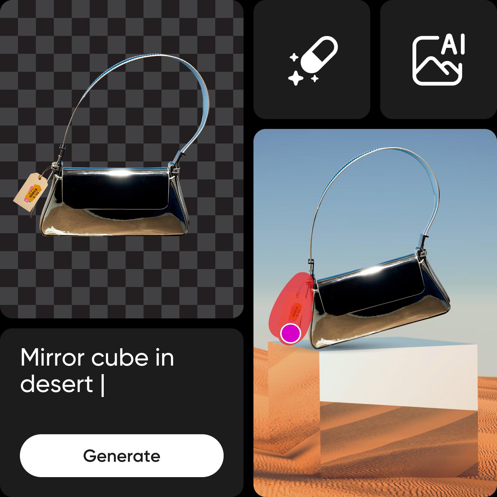 More Picsart AI image editing tools