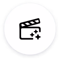 Icon for video enhancement