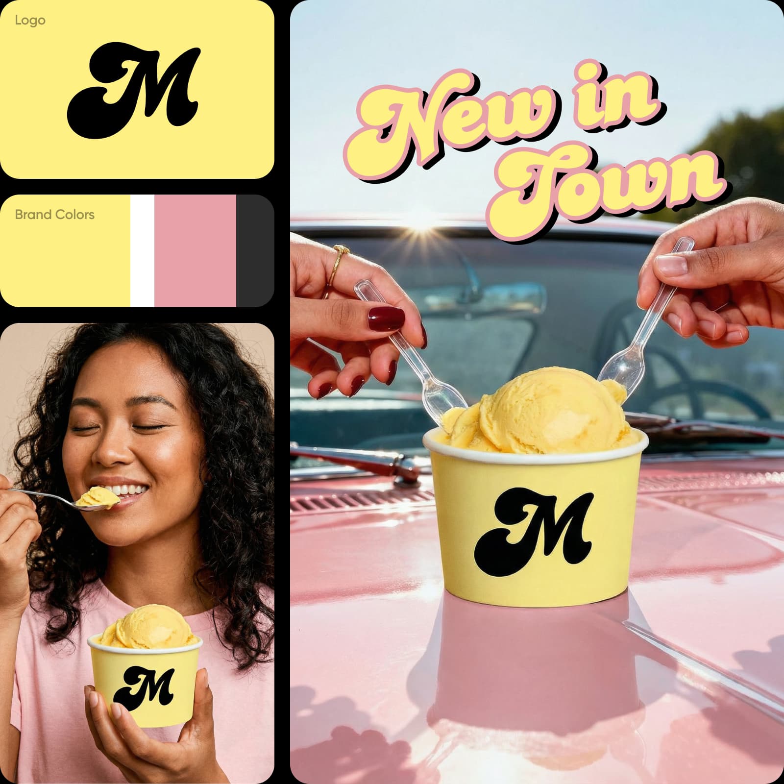 AI Assistant interface showing design generation capabilities