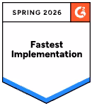 G2 Spring 2026 Fastest Implementation badge