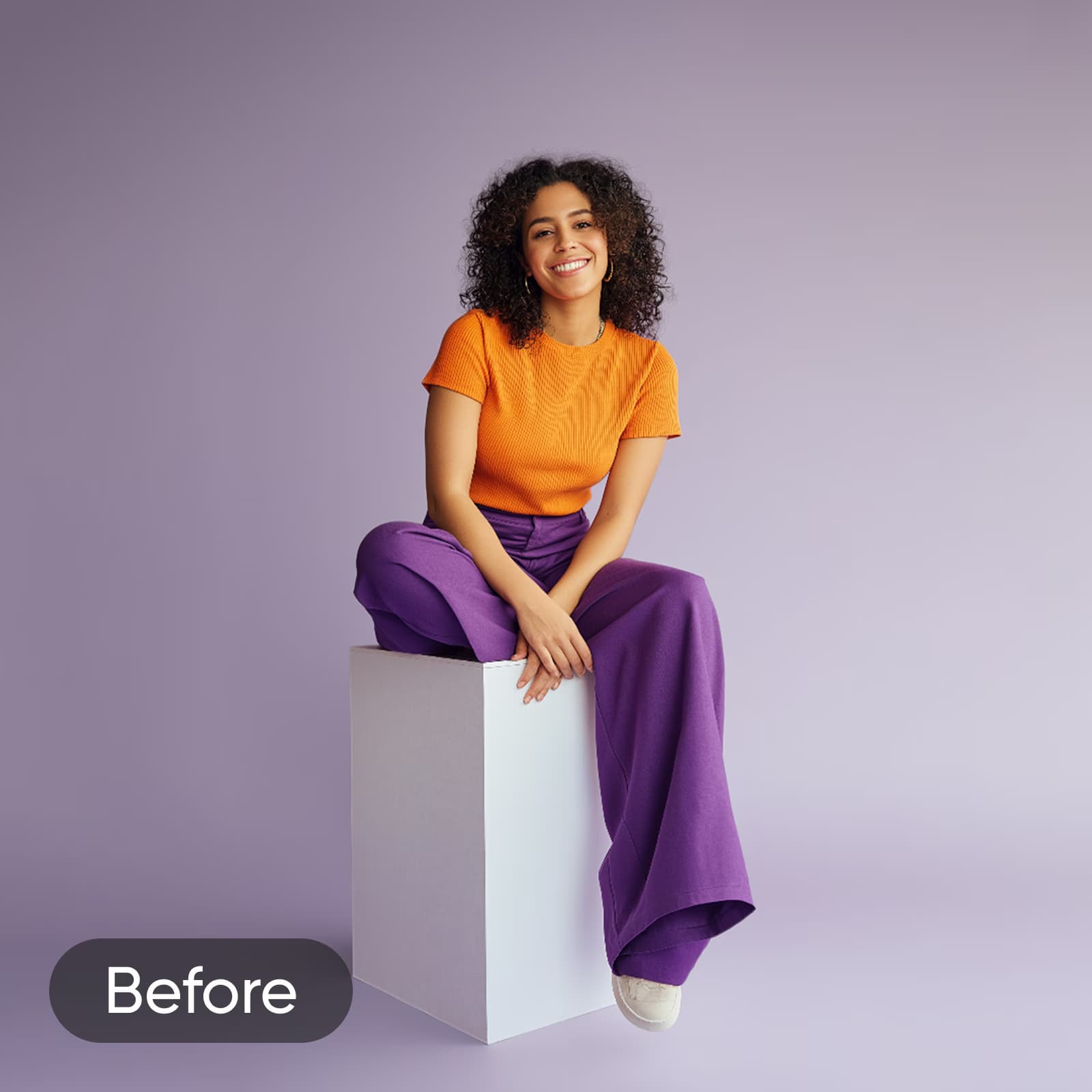 Reinvent the photo look with a new background - after