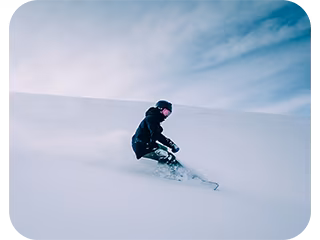 a cool image of a snowboarder
