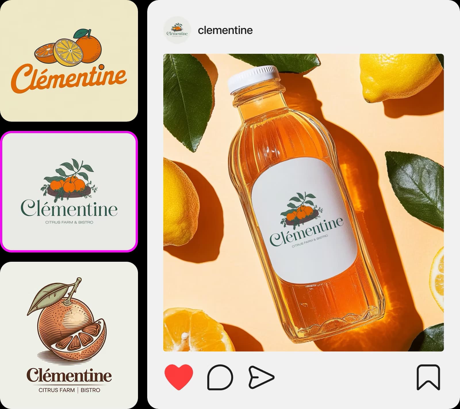 customize logo with AI
